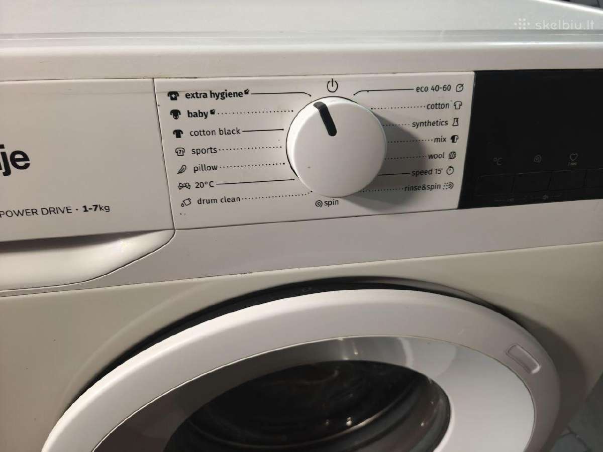 Skalbimo mašina Gorenje Wnhpi72scs - nuotraukos Nr. 3