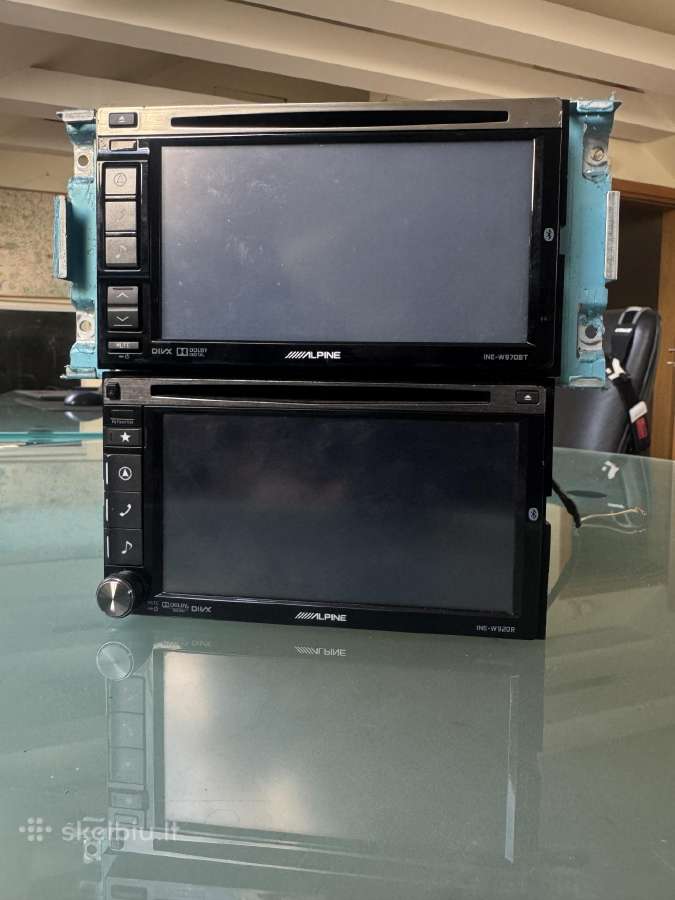 Multimedia Alpine Ine-w920(neveiki) ir Ine-w970bt - nuotraukos Nr. 2