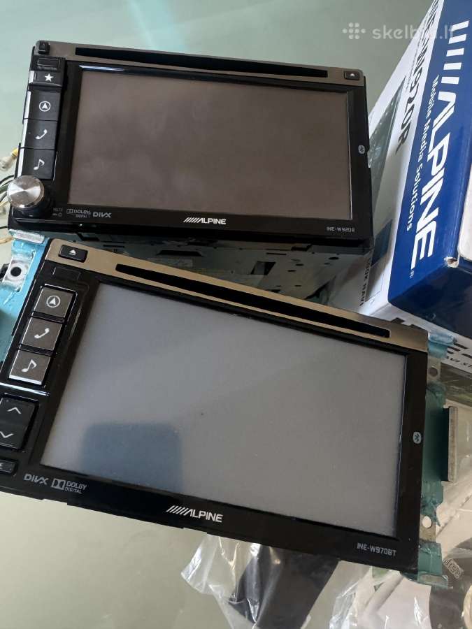Multimedia Alpine Ine-w920(neveiki) ir Ine-w970bt - nuotraukos Nr. 6