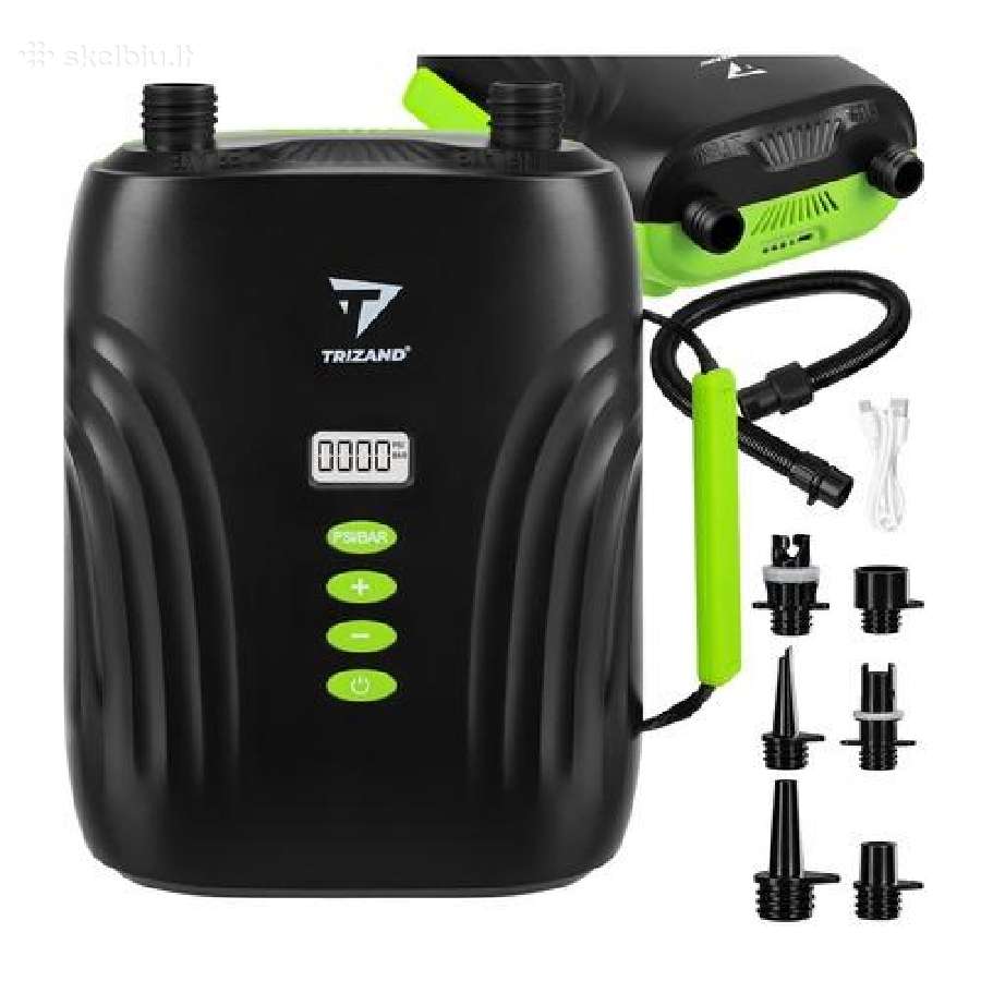 Akumuliatorinė irklentės pompa – iki 20psi 4000mah