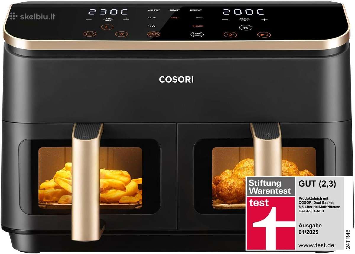 Cosori XXL karšto oro gruzdintuvė 8,5l