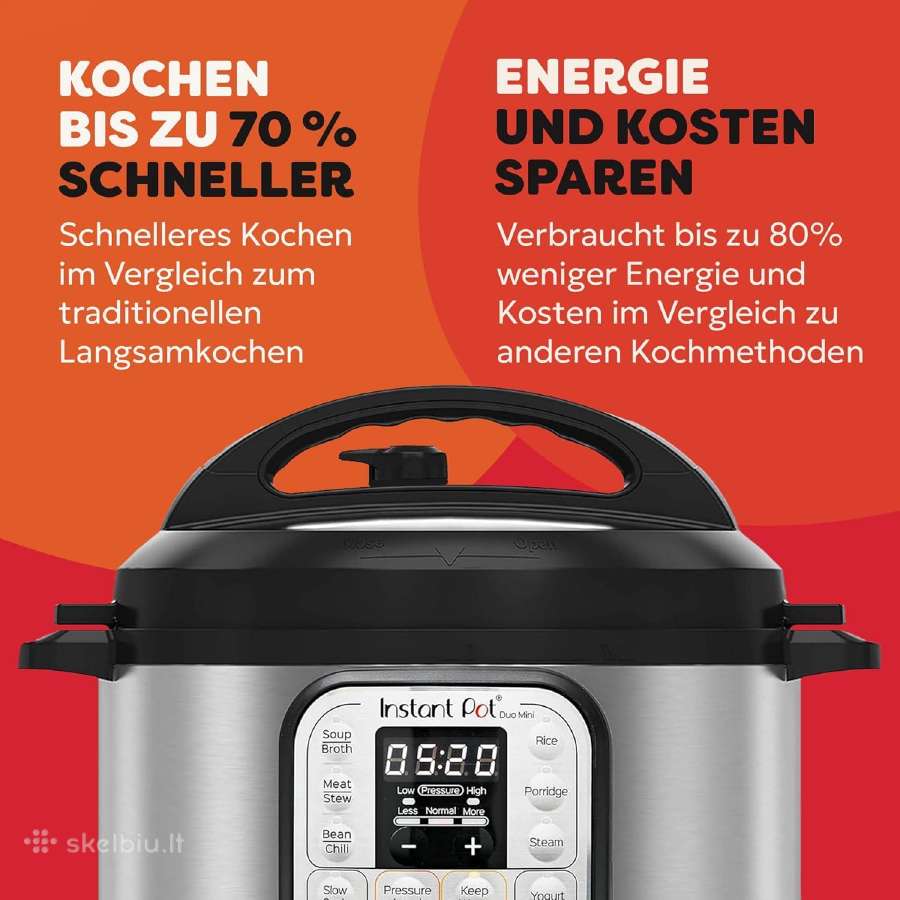 Instant Pot Duo 7-in-1 multifunckinis puodas - nuotraukos Nr. 3