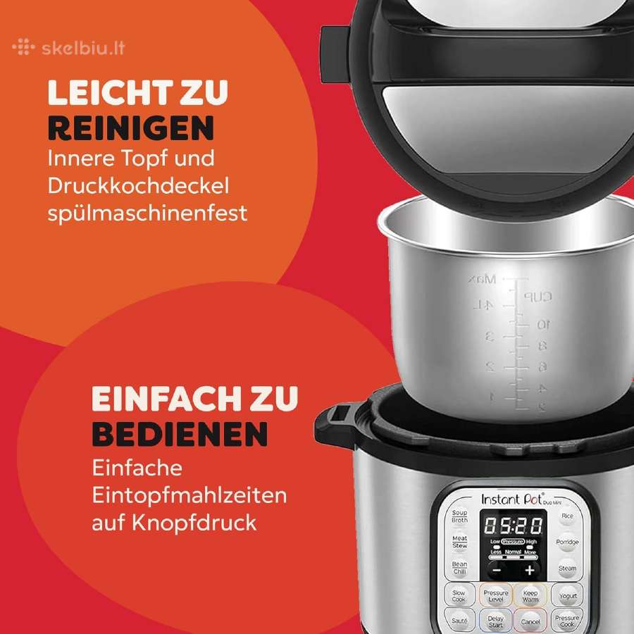Instant Pot Duo 7-in-1 multifunckinis puodas - nuotraukos Nr. 4