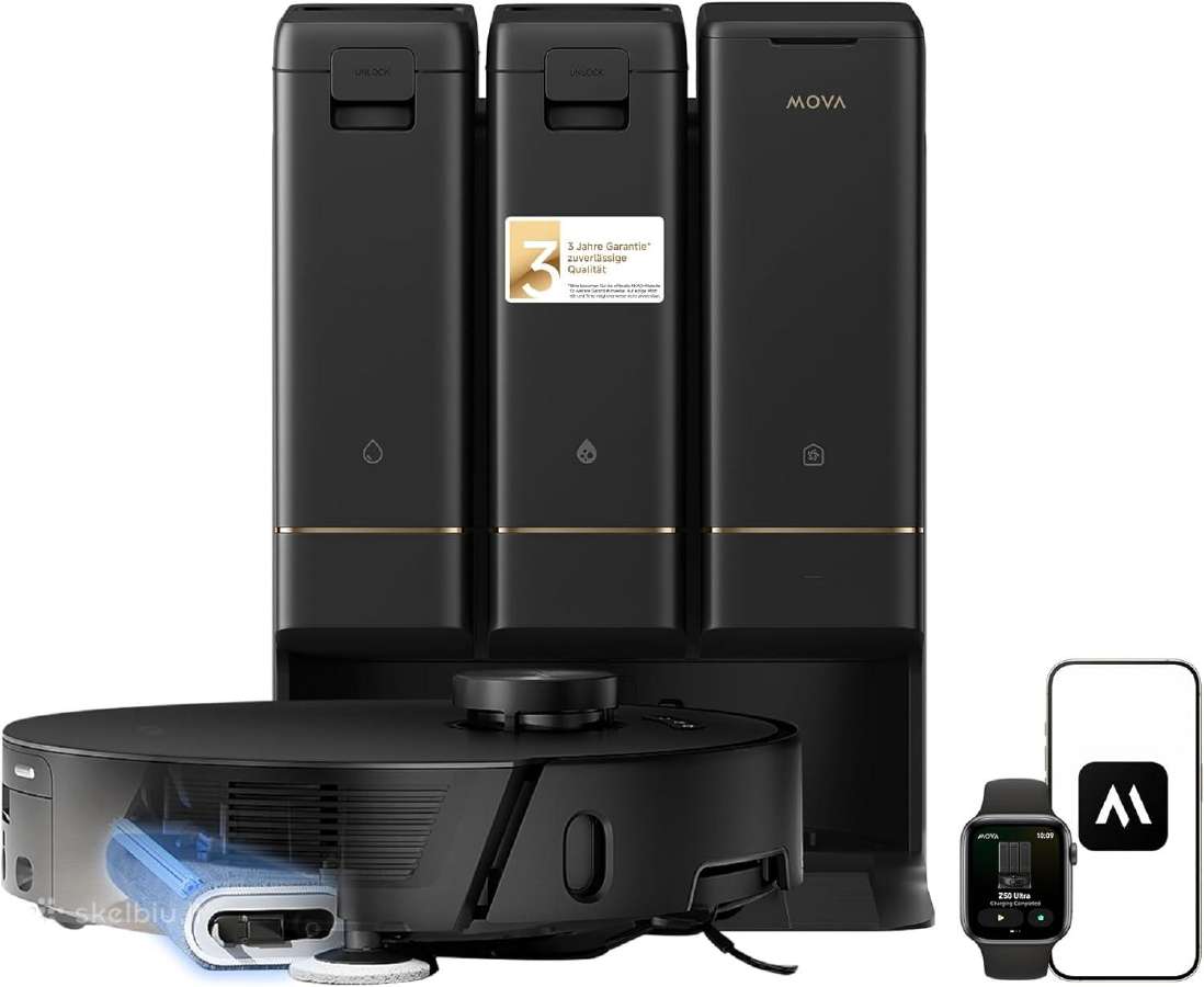 Mova Z50 Ultra robotas siurblys