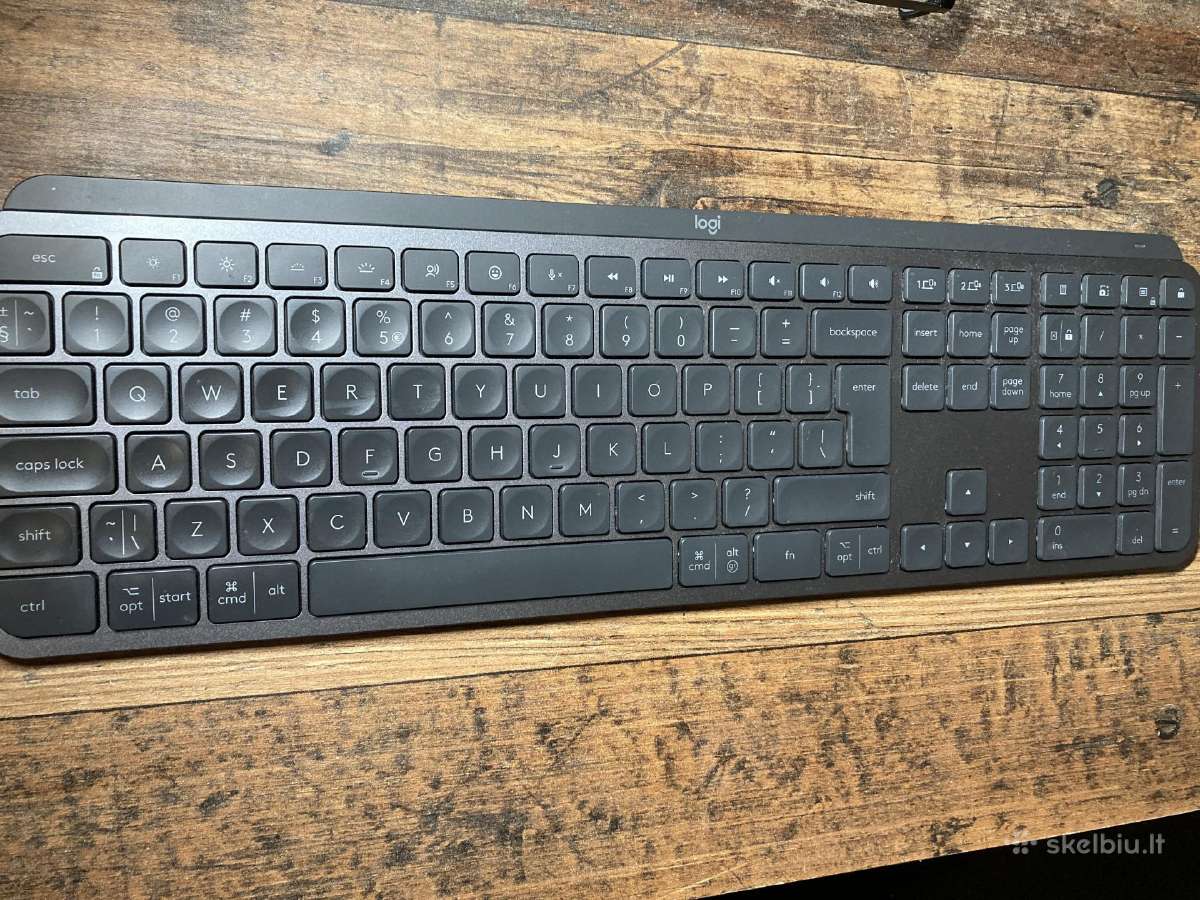 Logitech klaviatūros: Mx keys S ir Performance