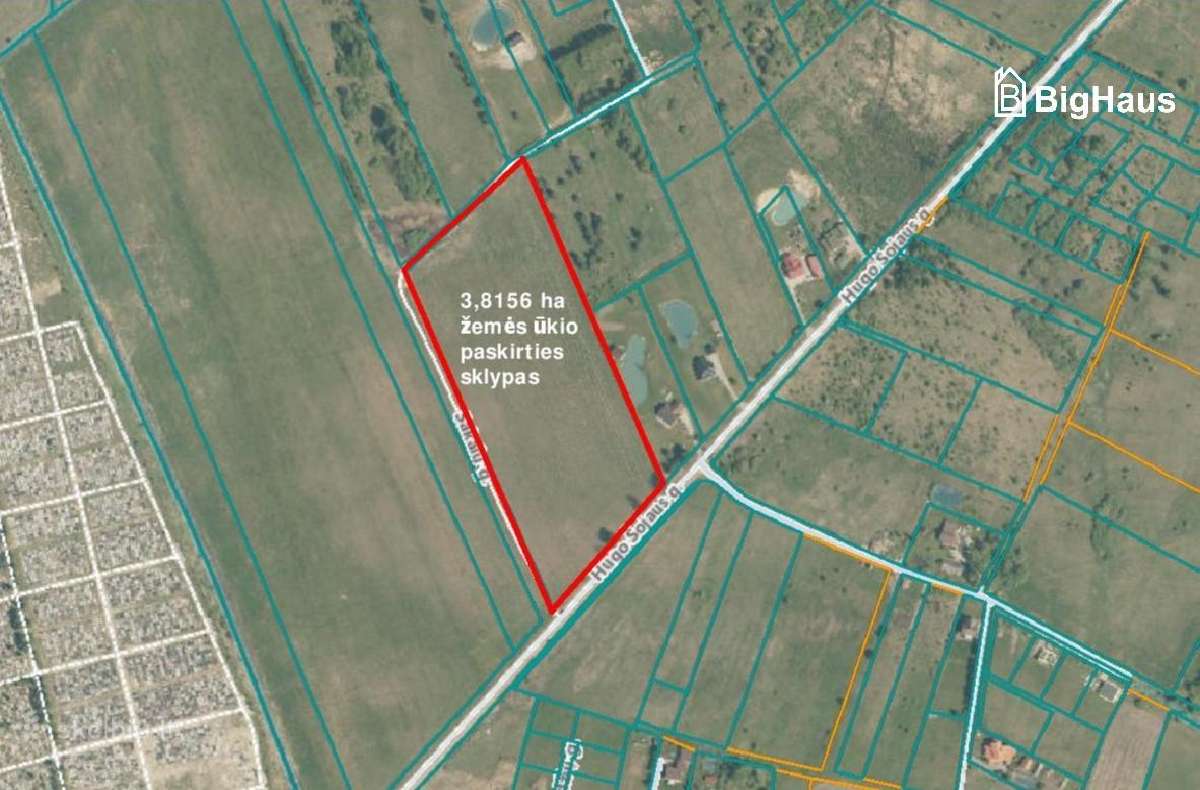 3,82 ha žemės sklypas netoli Klaipėdos m. - nuotraukos Nr. 2