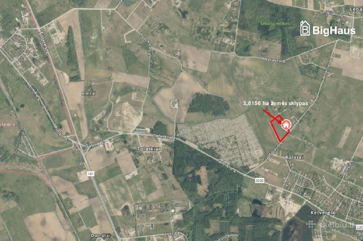 3,82 ha žemės sklypas netoli Klaipėdos m. - nuotraukos Nr. 4