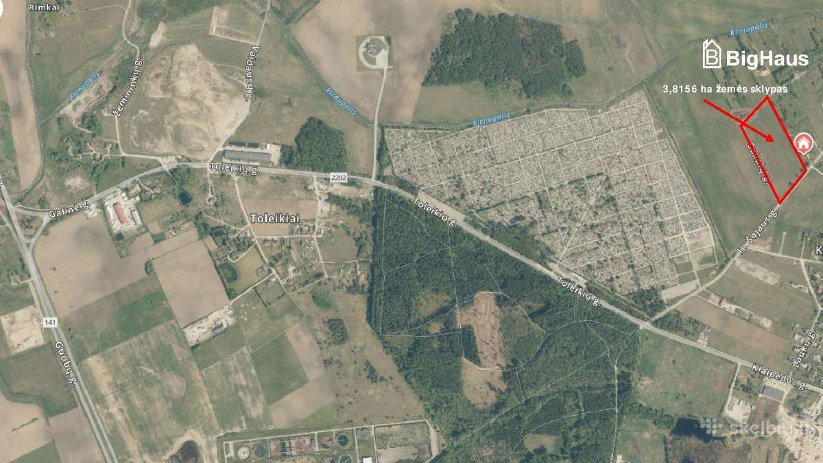 3,82 ha žemės sklypas netoli Klaipėdos m. - nuotraukos Nr. 5
