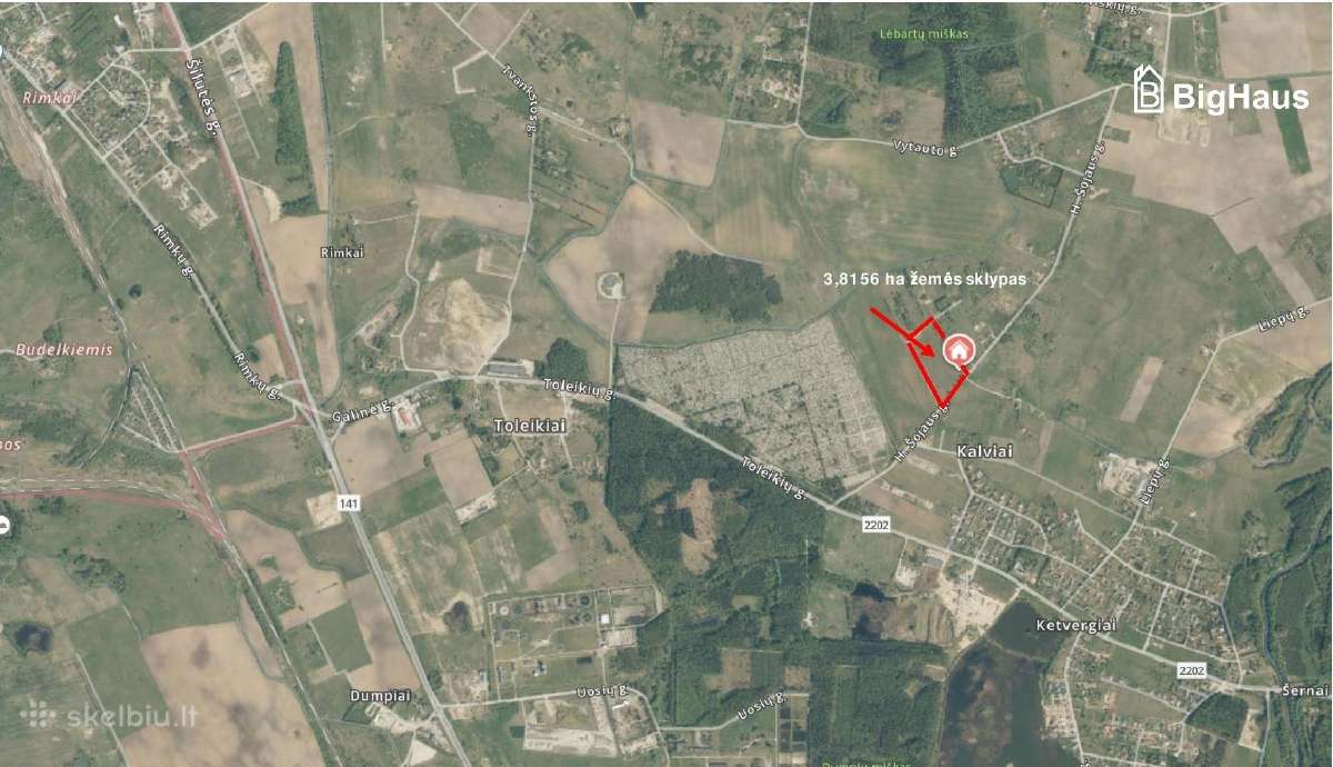 3,82 ha žemės sklypas netoli Klaipėdos m. - nuotraukos Nr. 6