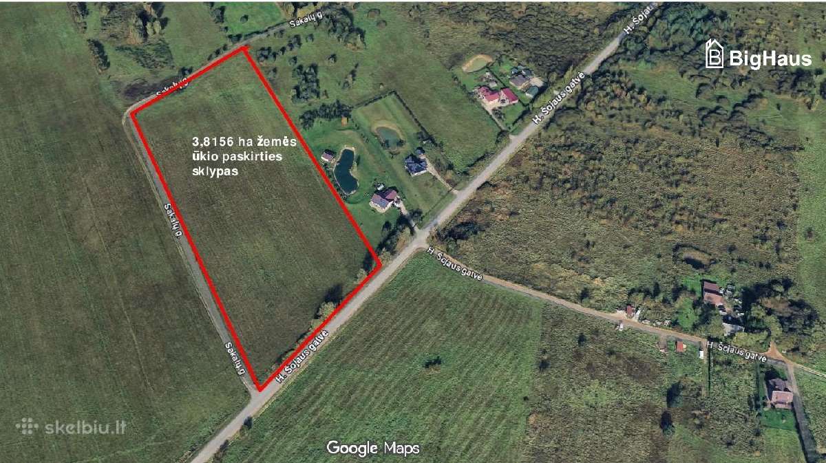 3,82 ha žemės sklypas netoli Klaipėdos m. - nuotraukos Nr. 8