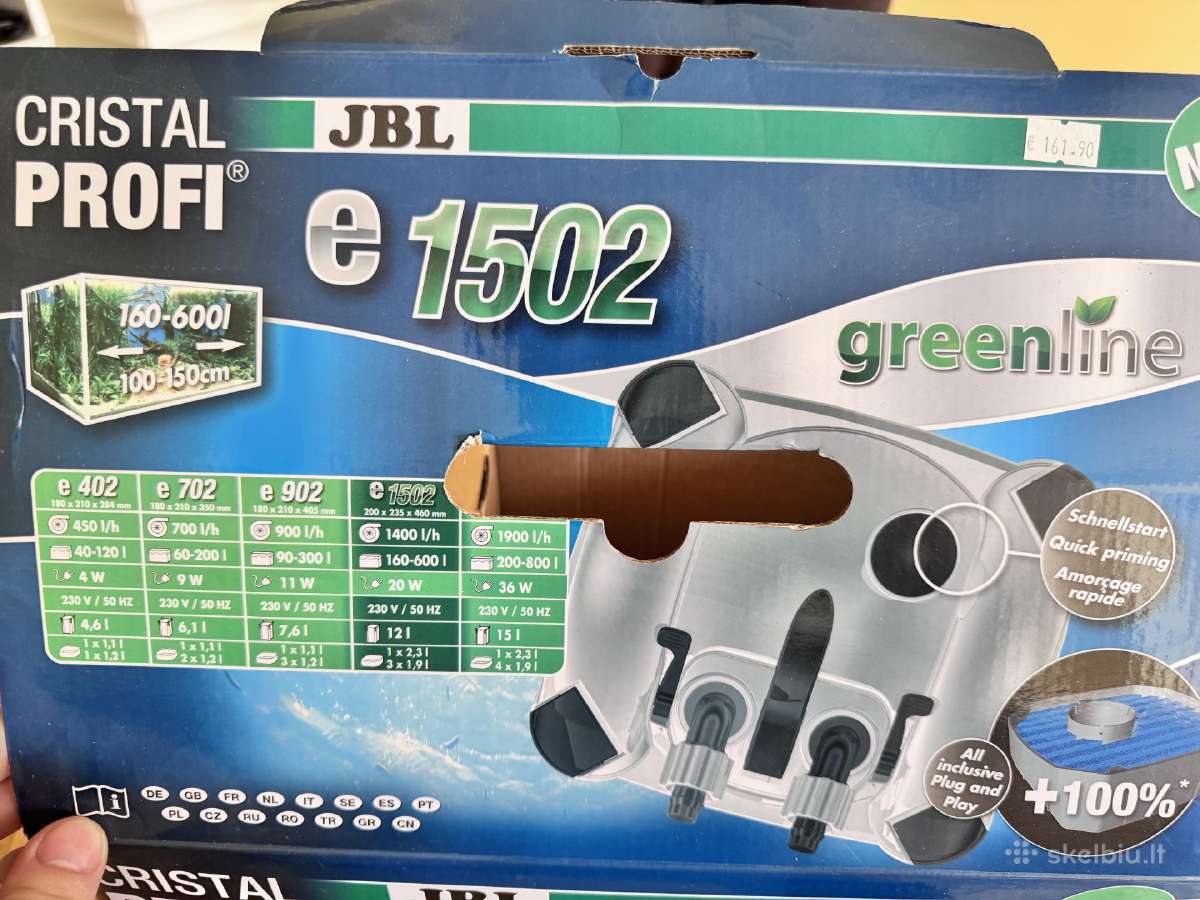 Akvariumo filtras Cristal Profi e 1502 Jbl - nuotraukos Nr. 3