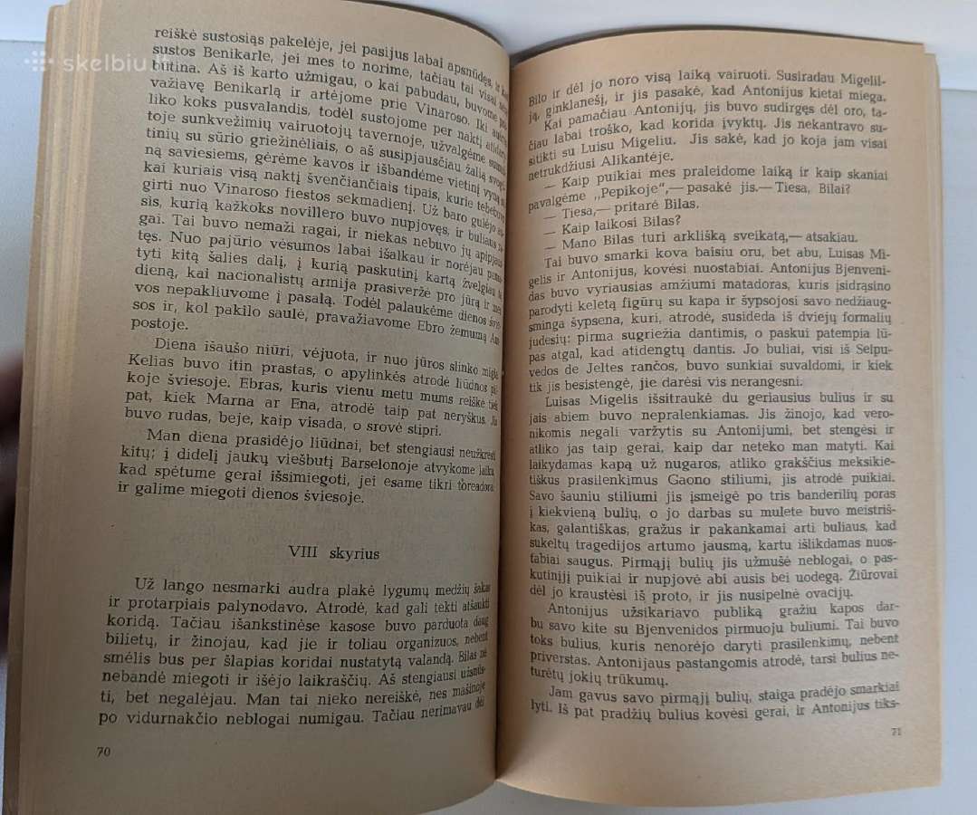 Ernestas Hemingvėjus. Pavojinga vasara. - nuotraukos Nr. 3