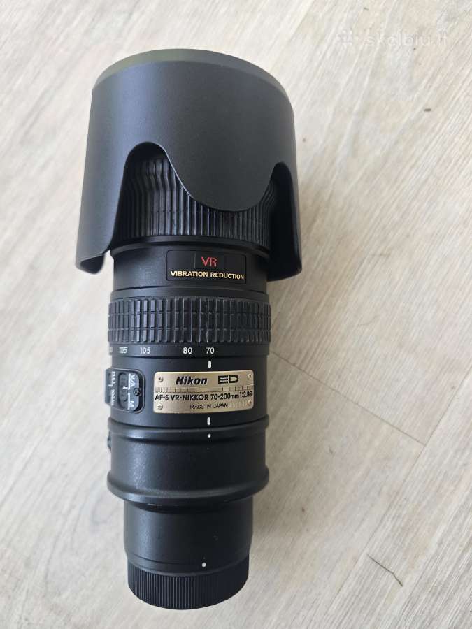Nikon Af-s Vr Nikkor 70–200mm f/2.8g If-ed Vr