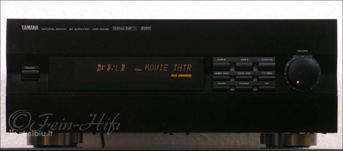 Yamaha Dsp-a1092 amplifier 7.2 channels. 20kg. New
