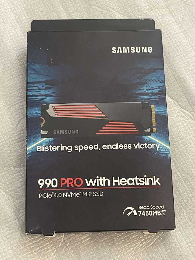 Naujas 1tb Samsung 990 Pro Nvme M2 SSD