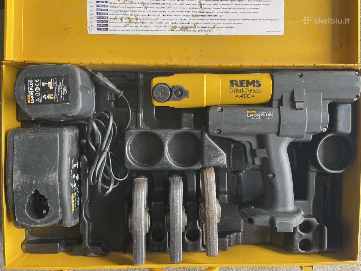 Geberit,tece, Milwauke,uponor,klauke,rems,novopres - nuotraukos Nr. 20