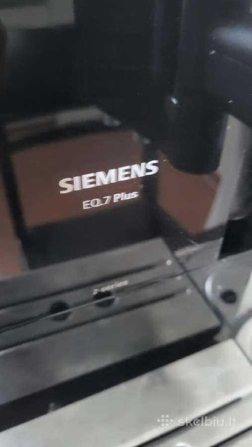 Pupelių kavos aparatas Siemens Eq7plius - nuotraukos Nr. 7