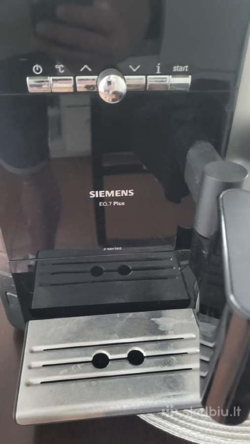 Pupelių kavos aparatas Siemens Eq7plius - nuotraukos Nr. 8