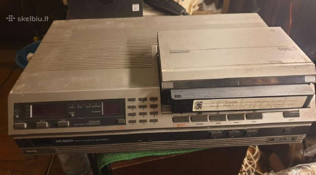 Philips Vr 6560 vintažinis Video magnetofonas - nuotraukos Nr. 3