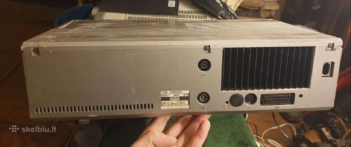 Philips Vr 6560 vintažinis Video magnetofonas - nuotraukos Nr. 6