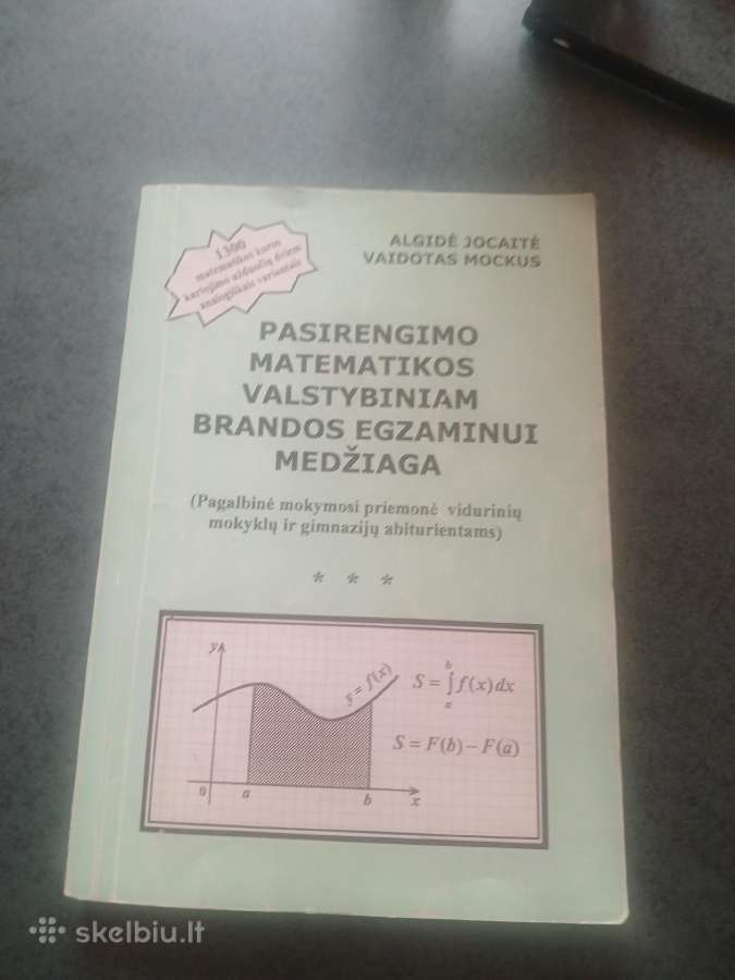 Pasirengimo matematikos brandos egzaminui medžiaga