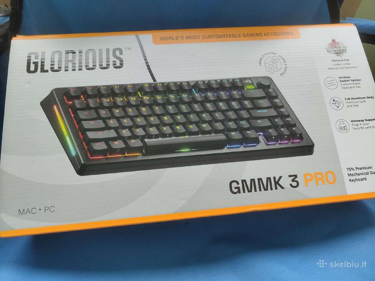 Glorious Gmmk 3 Pro Prebuilt 75%