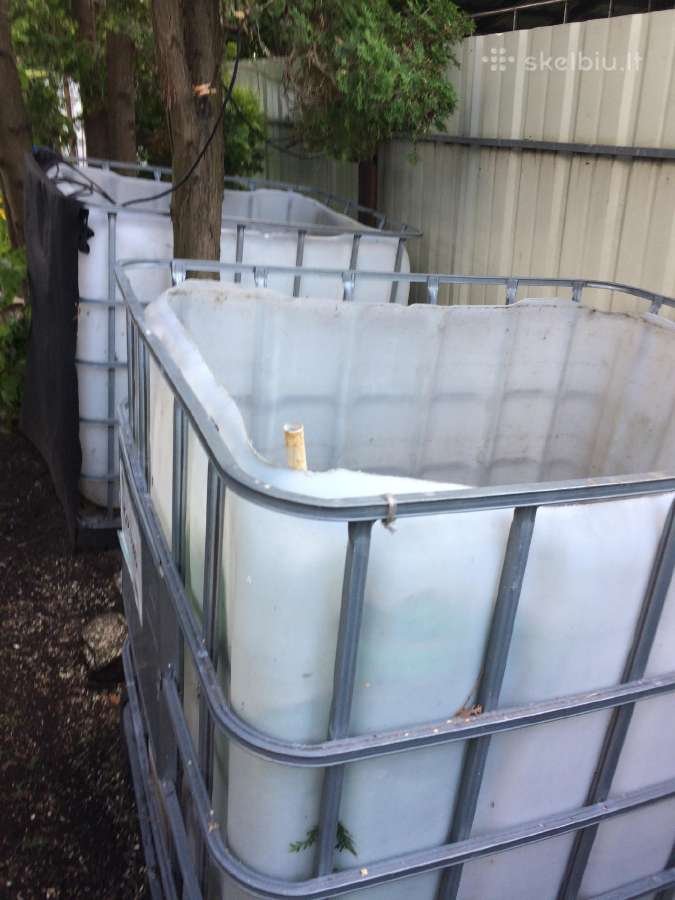 Ibc konteineriai 1000ltr