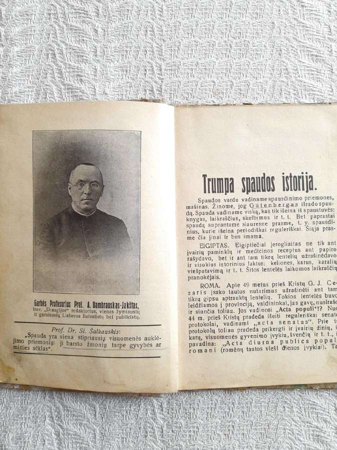 "Jaunam spaudos veikėjui" 1926m Pavasario leidinys - nuotraukos Nr. 3