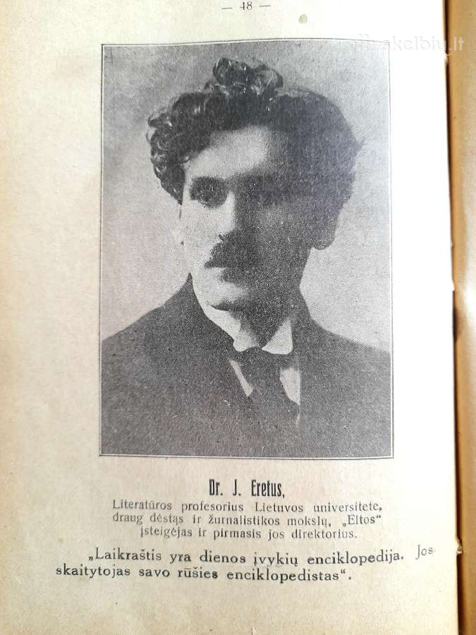 "Jaunam spaudos veikėjui" 1926m Pavasario leidinys - nuotraukos Nr. 6