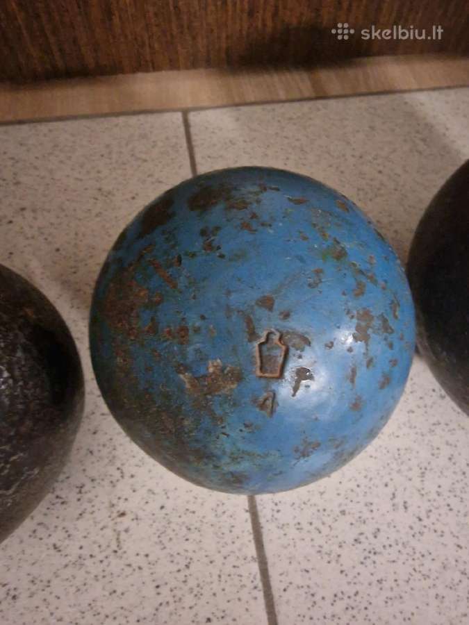 Metaliniai rutuliai 3kg,3kg,3kg,4kg,7kg. - nuotraukos Nr. 4