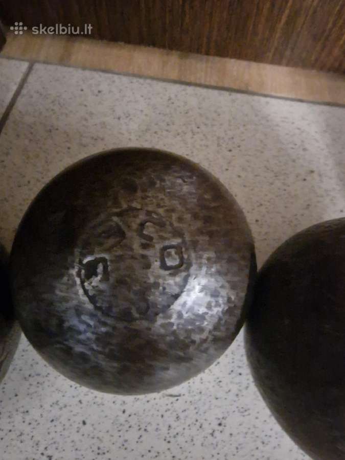 Metaliniai rutuliai 3kg,3kg,3kg,4kg,7kg. - nuotraukos Nr. 7