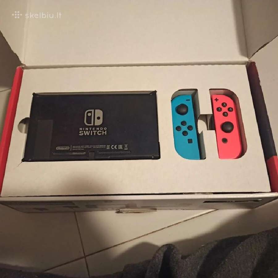 Nintendo Switch V1 (atristas) – su 128 GB atmintim - nuotraukos Nr. 7