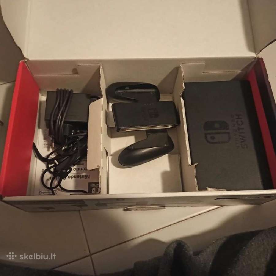 Nintendo Switch V1 (atristas) – su 128 GB atmintim - nuotraukos Nr. 8