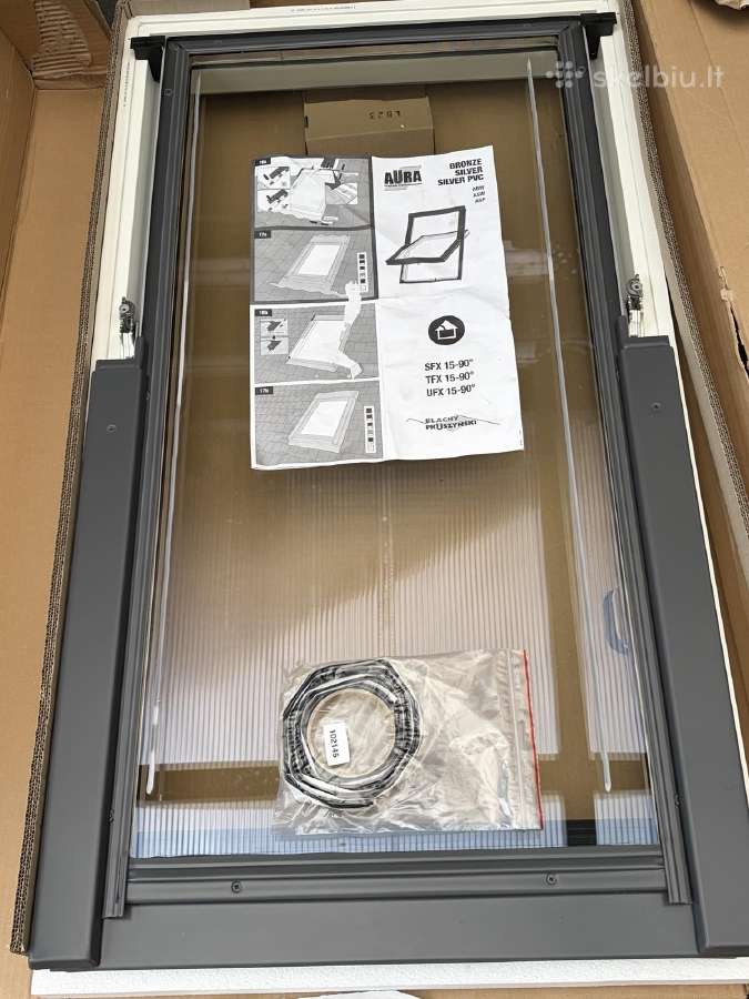 Stoglangiai Aura Silver Pvc 66x118