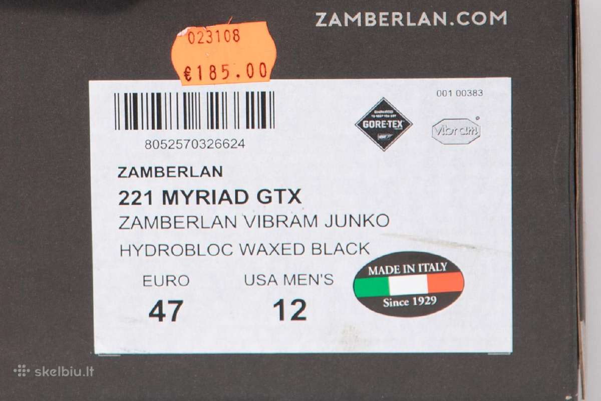 Turistiniai batai Zamberlan Myriad Gtx (Goretex) - nuotraukos Nr. 9