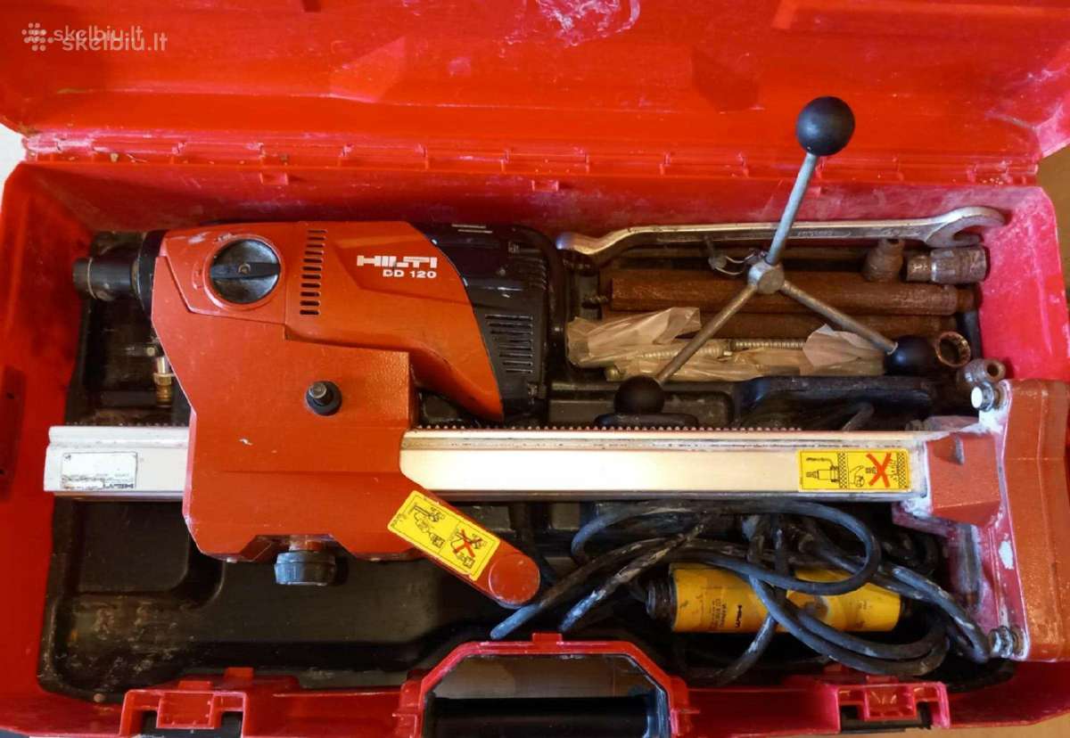 Hilti Dd 120 deimantinis greztuvas Te70 perforator