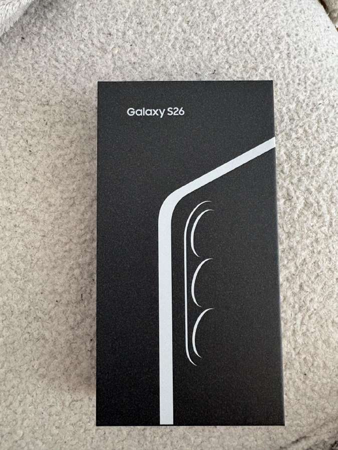 Naujas neišpakuotas Samsung s26 juodas 256gb