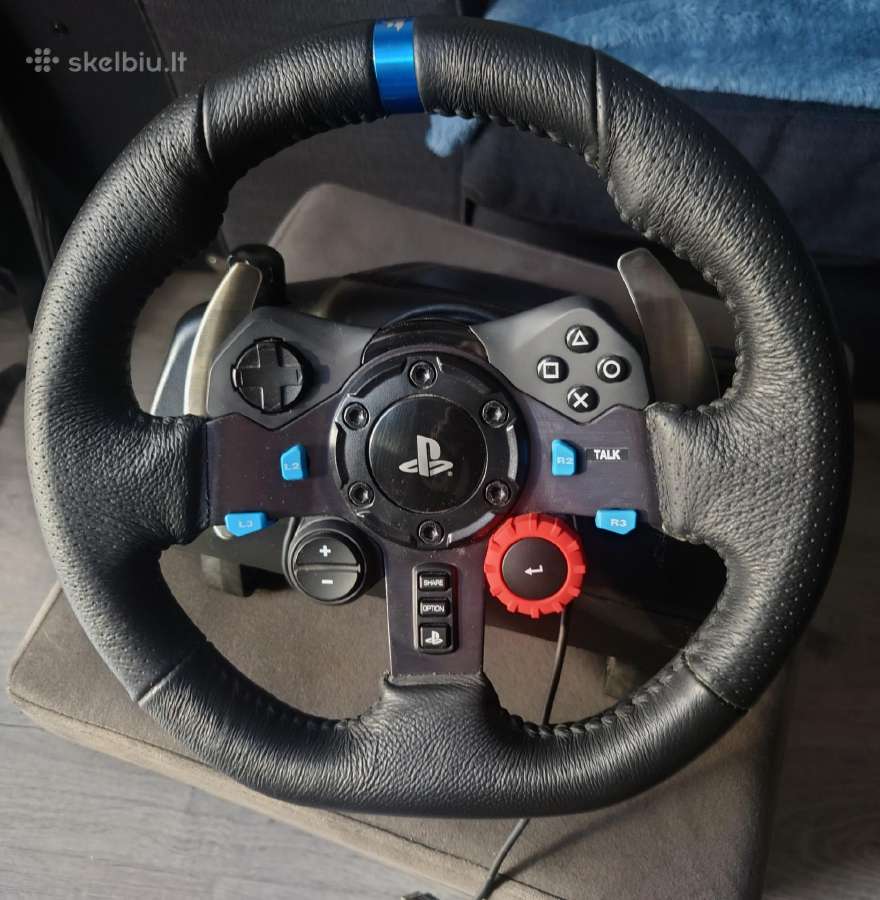 Logitech g29 - vairas, shifter, pedalai