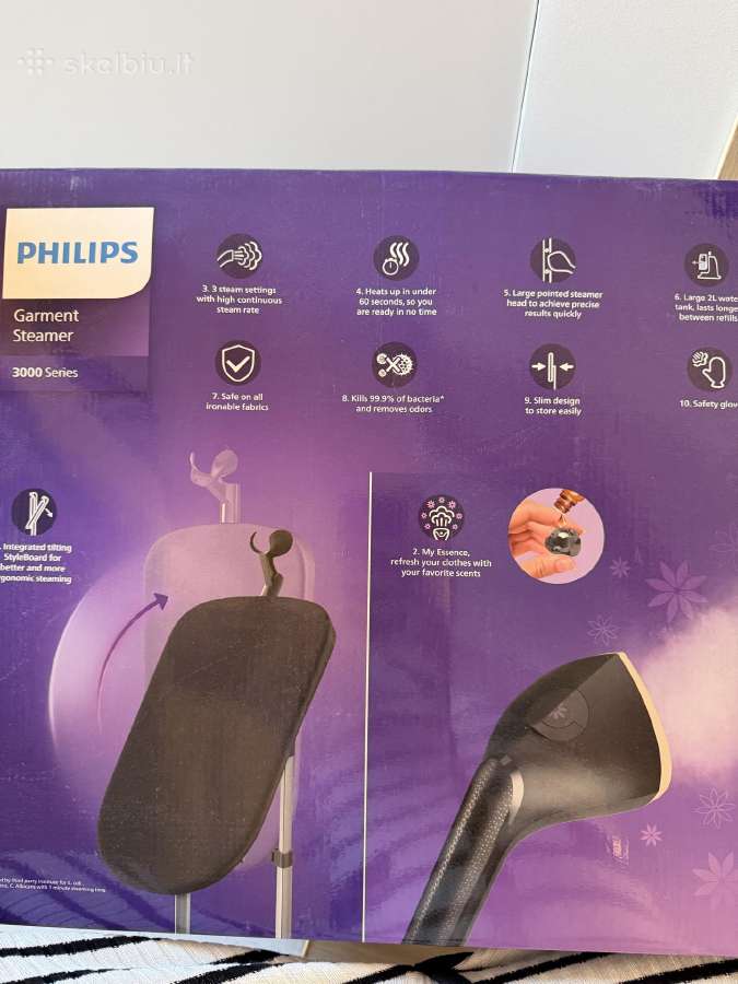 Drabužių garintuvas Philips 3000 serija - nuotraukos Nr. 7
