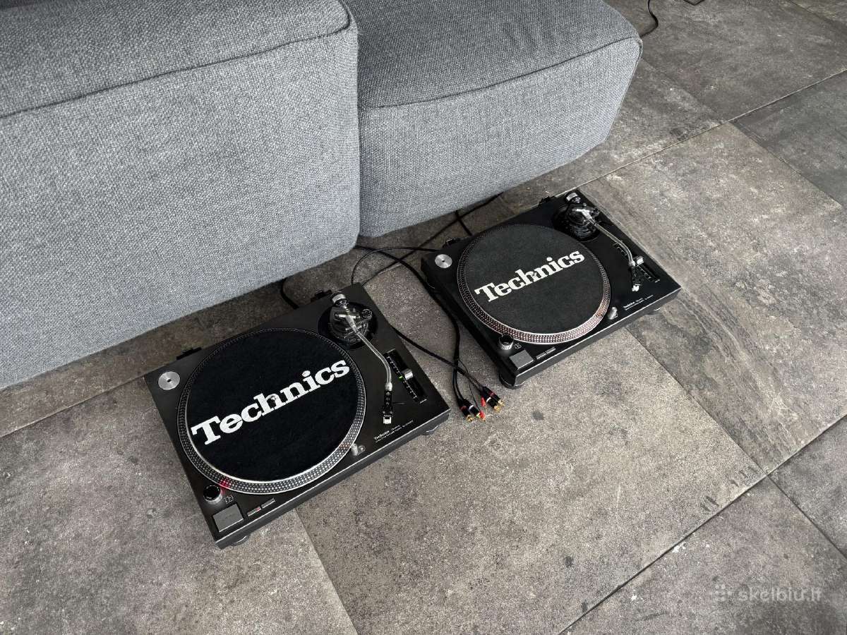 Technics 1210mk2 su adatomis, Hq laidais ir garant