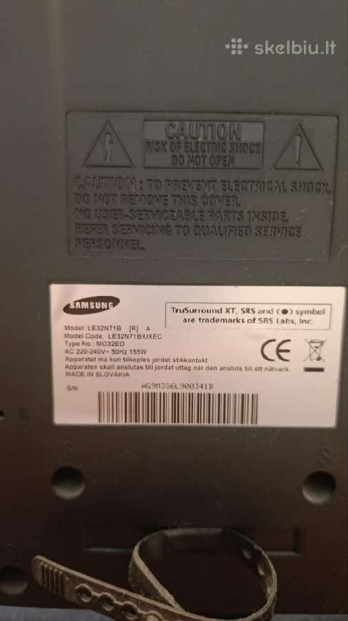 Televizorius Samsung - nuotraukos Nr. 2