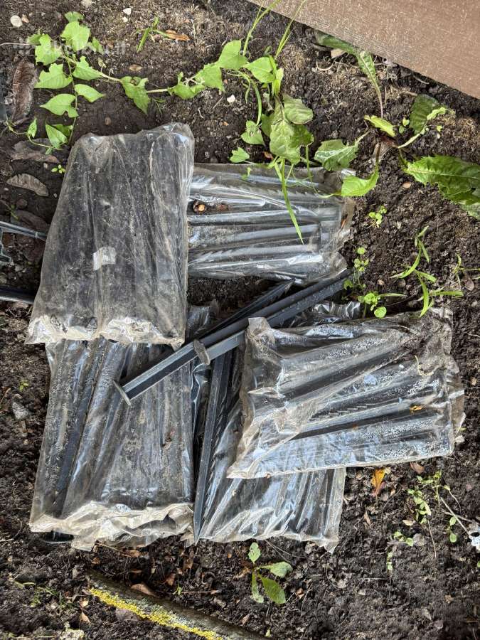 Plastikiniai vejos borteliai ir tvirtinimai - nuotraukos Nr. 3