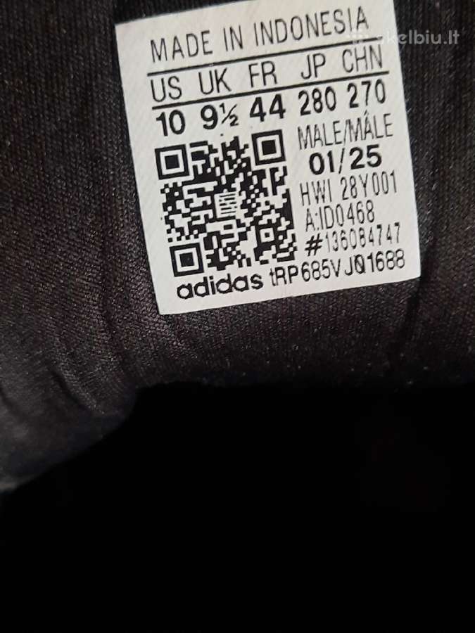 Adidas firmos vyriški kedai, 44dydis - nuotraukos Nr. 9
