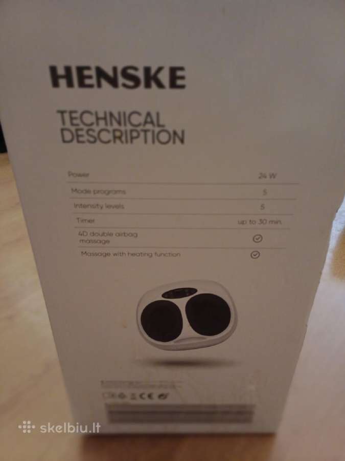 Henske Foot Massager Sh-f9 pėdų masažuoklis - nuotraukos Nr. 4