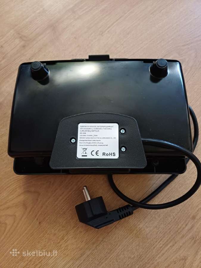 Standart Zm-200b sumuštinių keptuvė (750 W) - nuotraukos Nr. 3