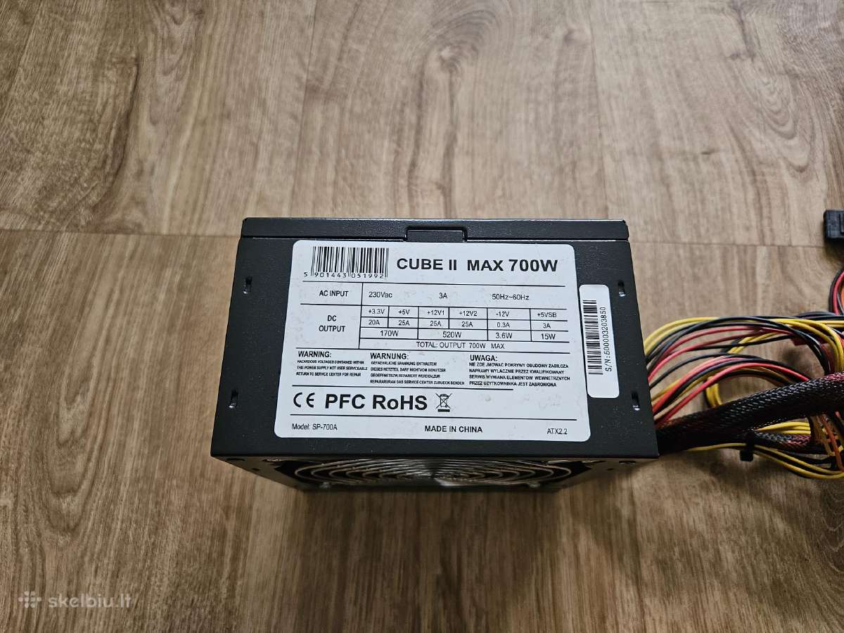 Įvairūs maitinimo blokai 500w-1300w - nuotraukos Nr. 20