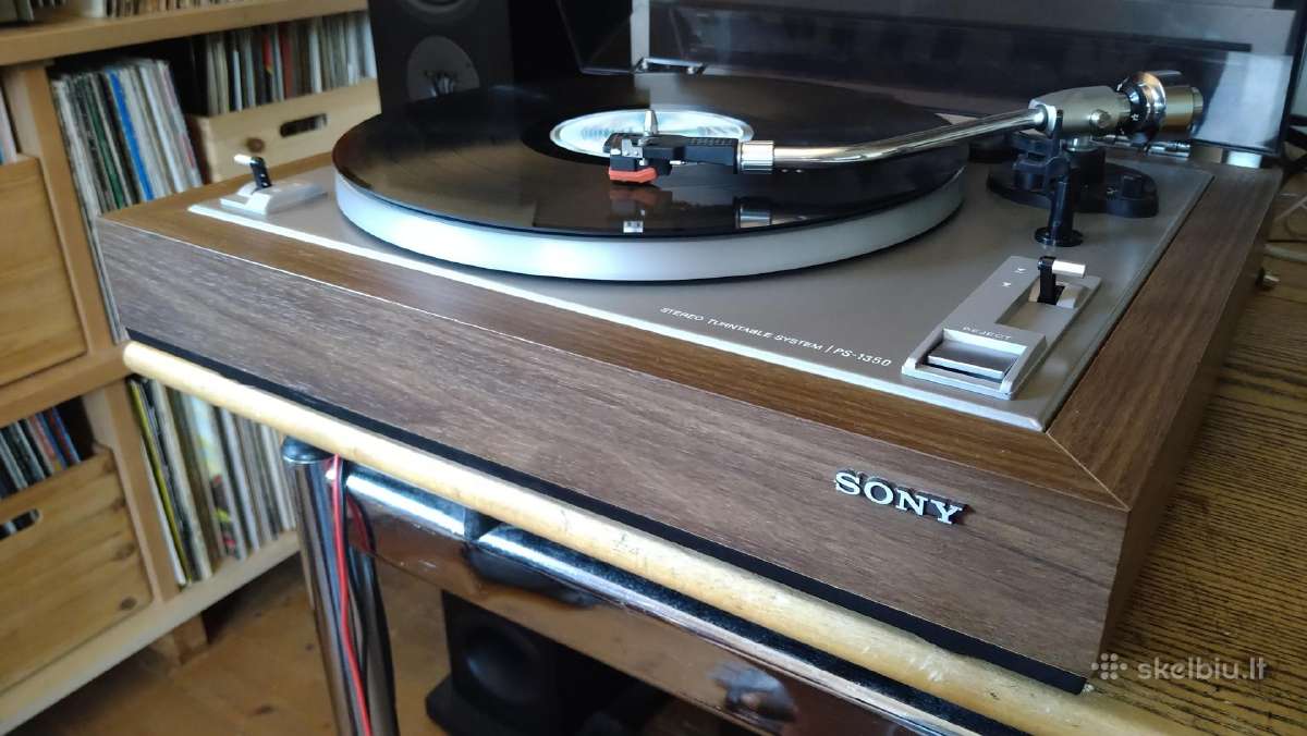 Plokštelių grotuvas Sony ps-1350