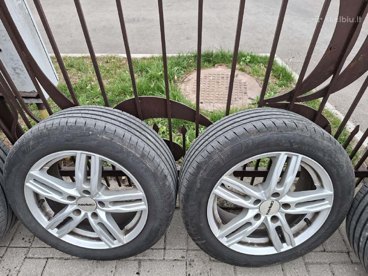 VW ratai R16,su beveik naujom Fulda padangom - nuotraukos Nr. 2