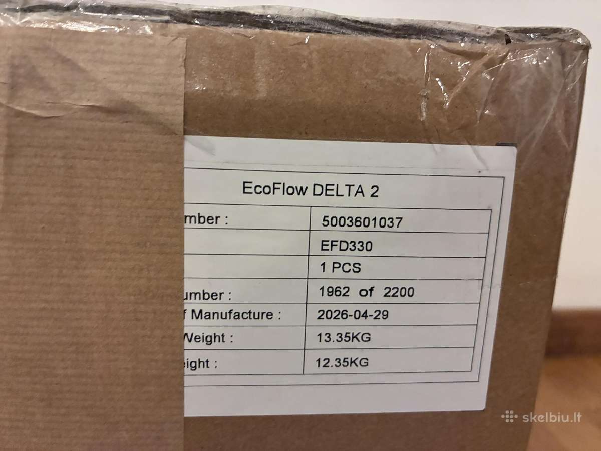 Ecoflow Delta 2 su dėklu - nuotraukos Nr. 2