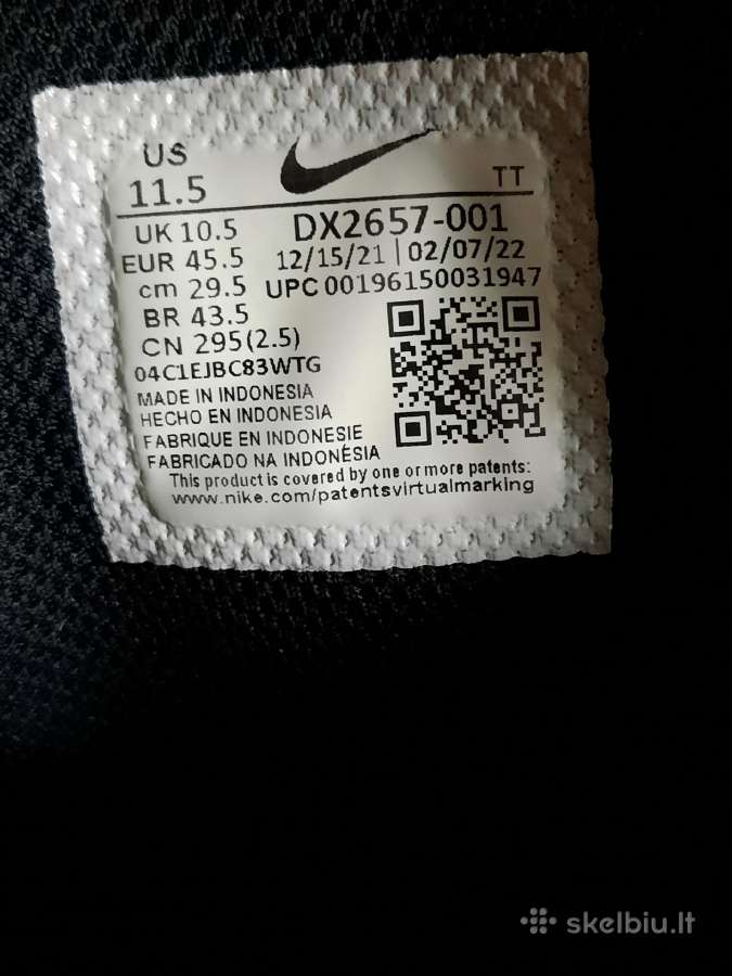 Nike Air Max 95 laisvalaikio kedai, dydis 45,5 - nuotraukos Nr. 10